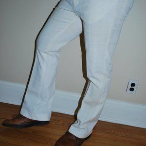 Disco Pants VINTAGE 1970s White Bellbottom Miami Nights